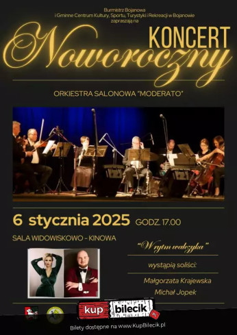 Bojanowo Wydarzenie Koncert Koncert Noworoczny "W rytmie walczyka"