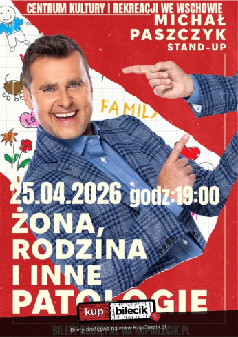 Wschowa Wydarzenie Stand-up "Żona, rodzina i inne patologie"