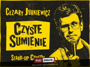 Leszno Wydarzenie Stand-up Leszno / Cezary Jurkiewicz: Czyste Sumienie / Stand-up / 16.09.2026 r. / godz. 19:00