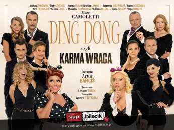 Leszno Wydarzenie Spektakl DING DONG czyli KARMA WRACA - farsa małżeńska z rewanżem!