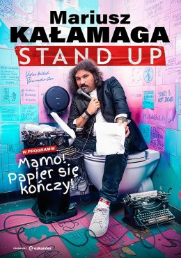 Pępowo Wydarzenie Stand-up Mariusz Kałamaga - Mamo! Papier się kończy!